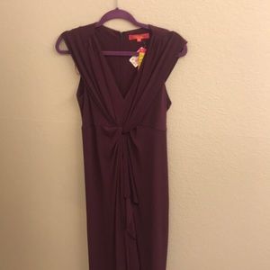 Maroon Catherine gown